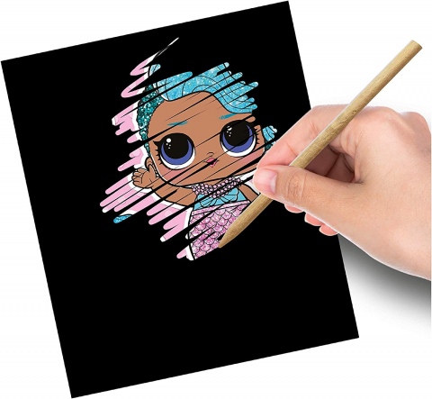 Set creativ L.O.L. - Carduri razuibile cu surprize, 5 bucati/set [2]