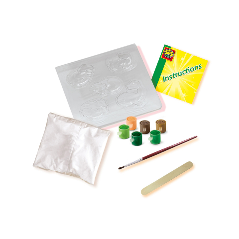 Kit creativ pentru copii mulaj si pictura - Dinozauri pui in oua [1]