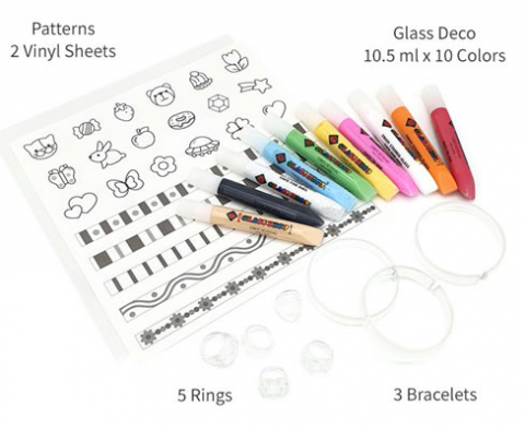 Set creativ pentru copii-Bijuterii pictate cu accesorii incluse,+6 ani [2]
