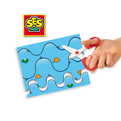 Set creativ pentru copii cu accesorii incluse - Invat sa folosesc foarfeca [3]