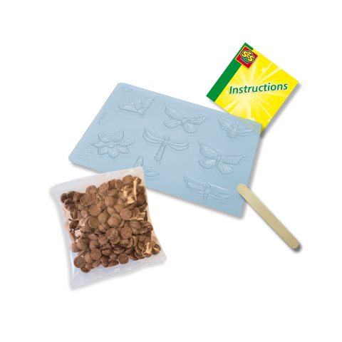 Set creativ pentru copii de facut ciocolata cu forme de fluturi [1]