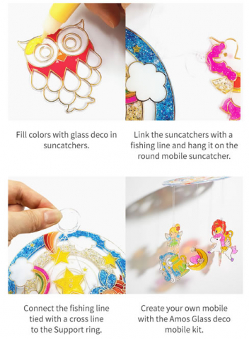 Set creativ pentru copii-Decoratiuni pictate cu accesorii incluse,+4 ani [5]