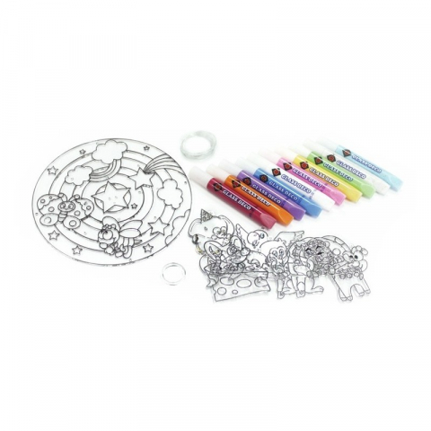 Set creativ pentru copii-Decoratiuni pictate cu accesorii incluse,+4 ani [1]