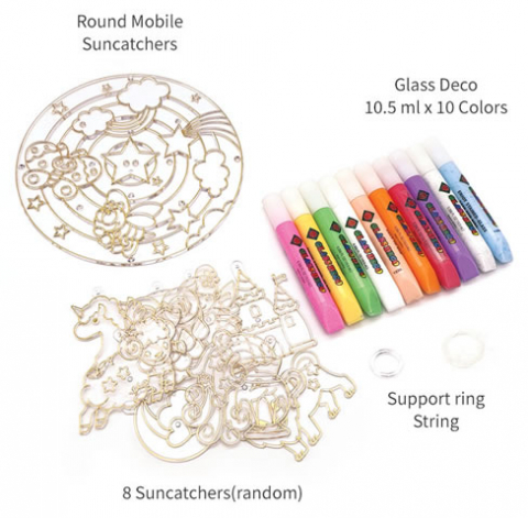 Set creativ pentru copii-Decoratiuni pictate cu accesorii incluse,+4 ani [4]