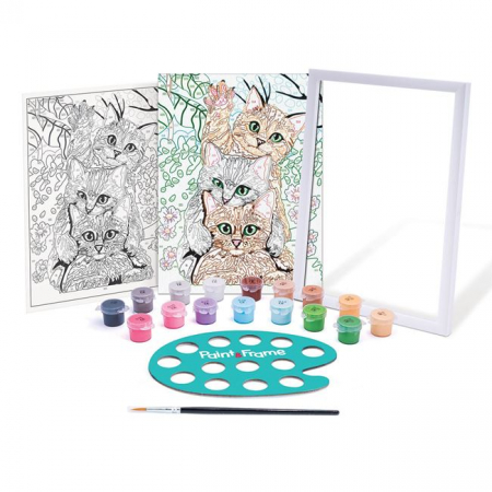 Set creativ pictura pe numere cu accesorii incluse [2]