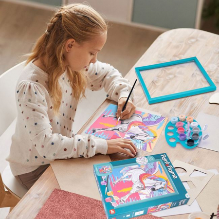 Set creativ pictura pe numere cu accesorii incluse [4]