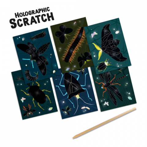 Set creativ - Razuieste insecte holografice,+4 ani [1]