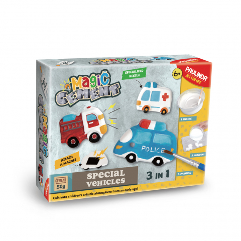 Strigo - Set Creativ DIY Ciment Magic pentru Copii - Kit Complet cu Accesorii și Matrițe
