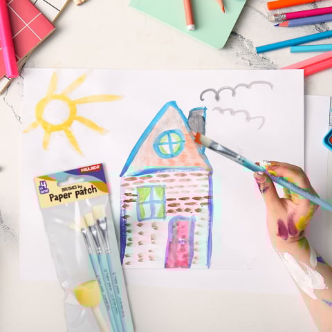 Set creativ Strigo „PAPER PATCH” - PENSULE ȘI BURETE, 235014 [1]