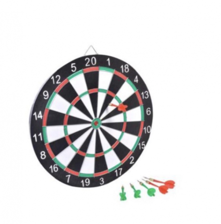 Set darts cu 6 săgeți 43x1,5 cm AMA