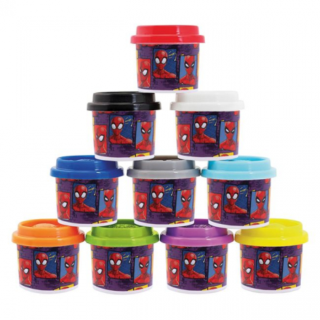 Set de 10 recipiente cu plastilină Spider-Man [1]