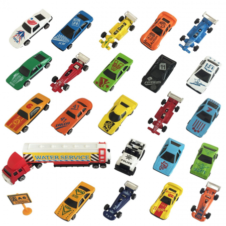 Masinute si vehicule cu telecomanda - Set de 25 piese