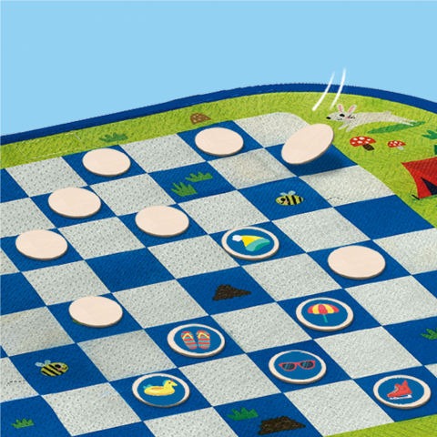 Set de 3 jocuri copii pentru petrecere - Dame, Memorie si Vacanta [3]