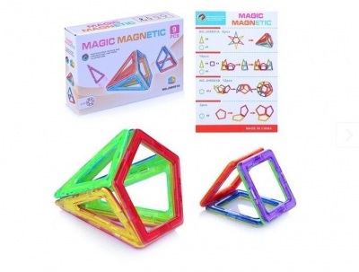Jocuri si articole copii - Set de constructie magnetic 3D