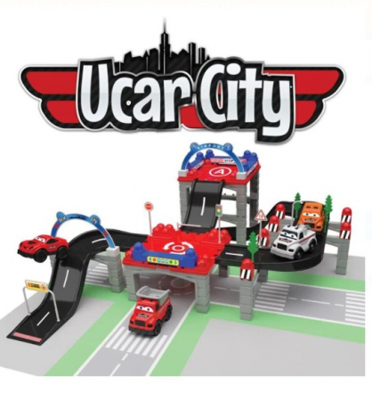 Set de constructie Pista cu garaj [2]