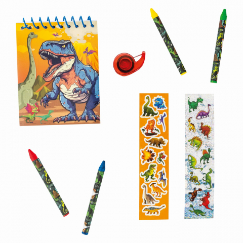 SET DE DESEN POCKET DINOSAURS [8]