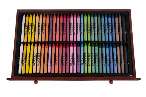 Set de desen si pictura pentru copii cu 143 piese in cutie de lemn tip servieta [14]