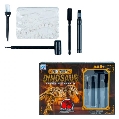 Set de excavare Descopera Fosilele cu accesorii incluse, +6 ani [1]