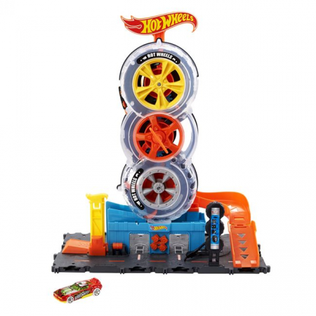Set de joaca Atelierul de pneuri-Hot Wheels [1]