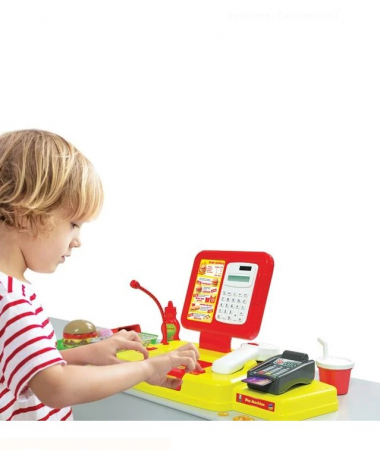 Set de joaca –Casa de marcat cu sunet si accesorii incluse [1]