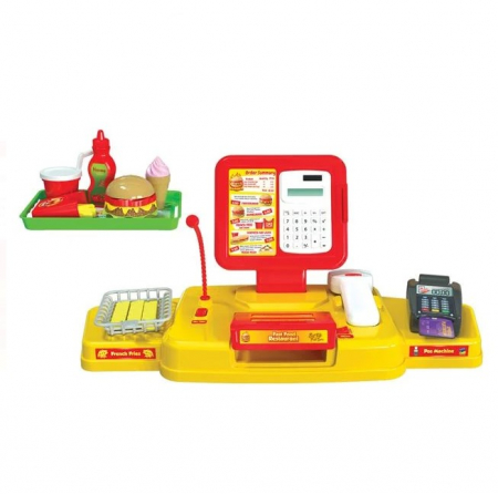 Jocuri si articole copii - Set de joaca –Casa de marcat cu sunet si accesorii incluse