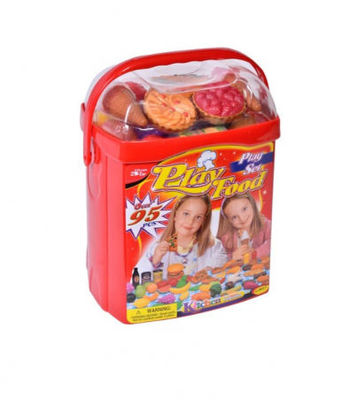 Jocuri si jucarii de rol - Set Alimente Joacă 95 Piese