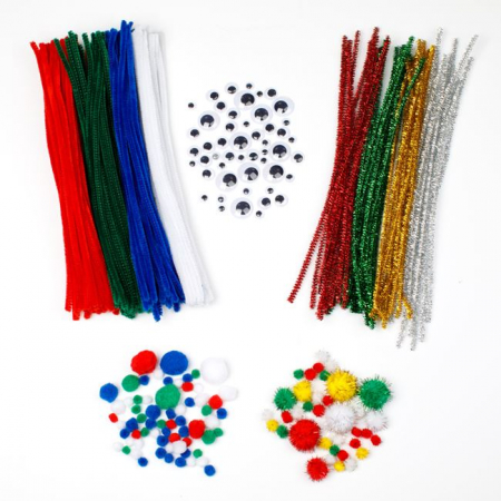 Produse art & craft-Lucru manual - Set de joaca creativ cu accesorii-Tematica Craciun