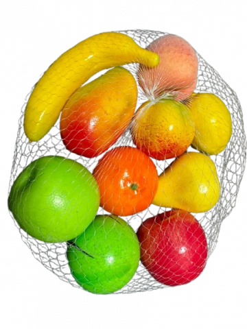 Jocuri si jucarii de rol - Set de joaca cu fructe colorate din plastic