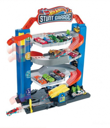 Masinute si vehicule cu telecomanda - Set de joacă Garaj Hot Wheels
