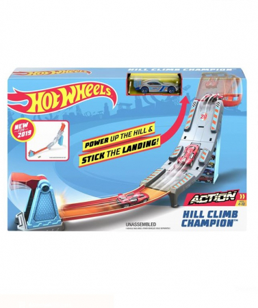 Masinute si vehicule cu telecomanda - Hot Wheels Hill Climb Set