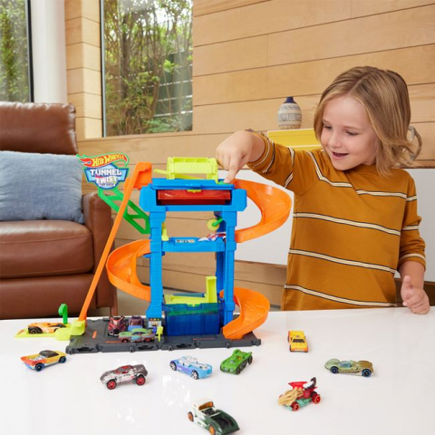 Set de joaca Hot Wheels Spalatorie Auto, +3 ani [3]
