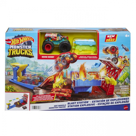 Monster Trucks Blast Station Hot Wheels [6]