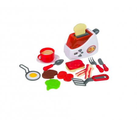 Jocuri si articole copii - Set de joaca pentru copii  Prajitor de paine cu accesorii incluse