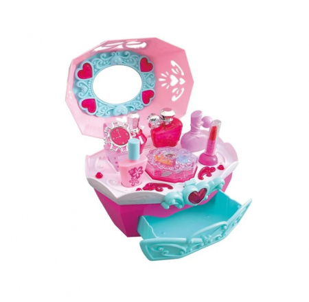 Jocuri si articole copii - Set de joaca pentru fetite Cutia cu bijuterii si accesorii incluse