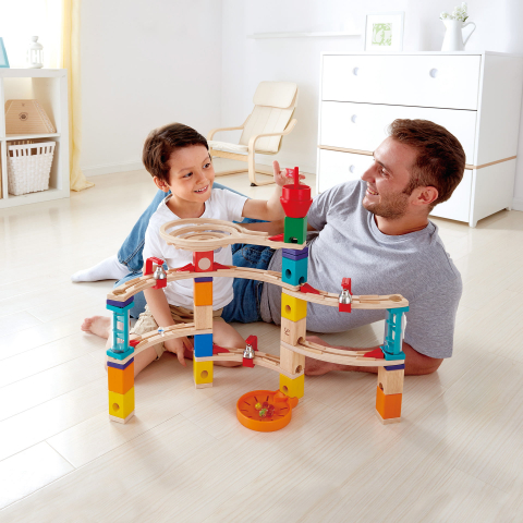 Produse Quadrilla - Set de joaca Quadrilla - circuit cu bile - Evadeaza din Castel (102 piese),+4 ani