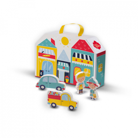 Set de joaca-Set cumparaturi cu valiza si saltea,+3 ani [3]