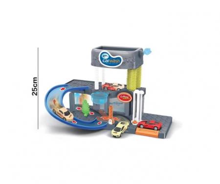 Set de joaca Spalatorie auto cu 2 masinute incluse [2]