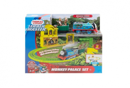 Masinute, Motociclete, Elicoptere, Avioane & Trenulete - Set de joaca Thomas & Friends – Palatul Maimutelor