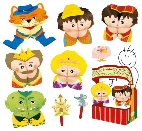 Set de Teatru de Păpuși Origami – Motanul Încălțat, Ludattica, +5 ani [1]