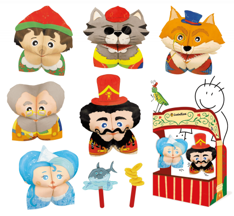 Set de Teatru de Păpuși Origami – Pinocchio, Ludattica, +5 ani [1]