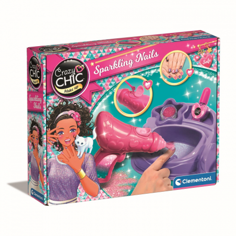 Jocuri si articole copii - SET DE UNGHII FANTASTIC CRAZY CHIC