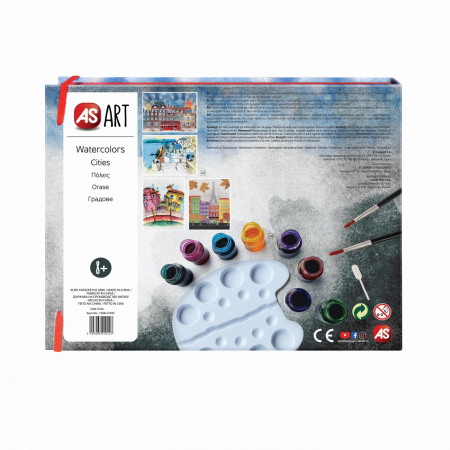 Set desen as art acuarela orase [7]
