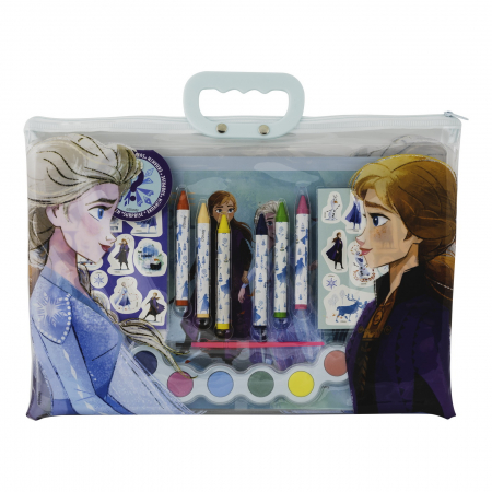 Jocuri si jucarii creative - Set Desen Gentuță de Creație Frozen - Artă și magie