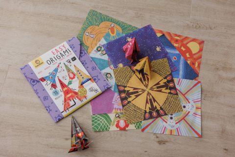 Set Îndemânare Origami Începători – Rachete, Ludattica, +6 ani [2]
