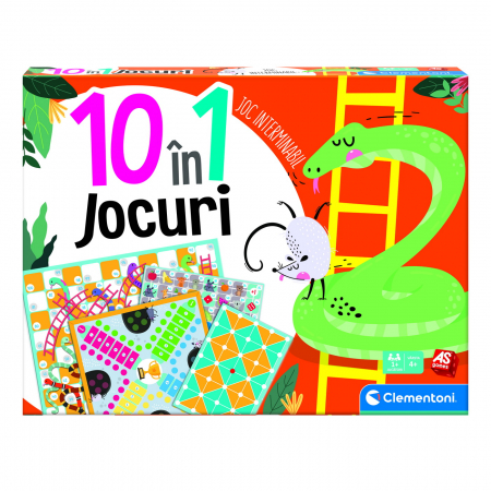Jocuri si jucarii educative - Set Jocuri10 in 1 - Educatie prin Joaca la Superlativ!