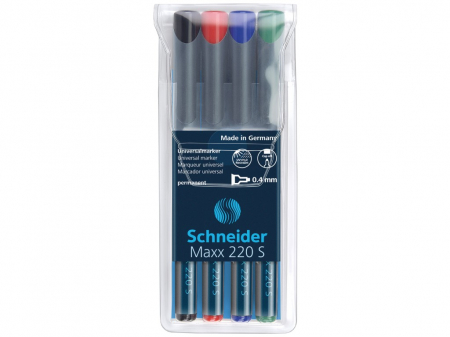 Markere permanente - Set Marker universal OHP Schneider Maxx 220 S