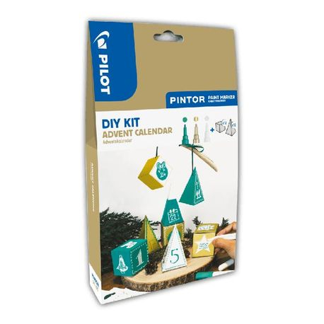 Papetarie & Birotica - Set markere cu vopsea Pilot Pintor DYI Calendar Advent diverse culori Set pintor DIY advent calendar