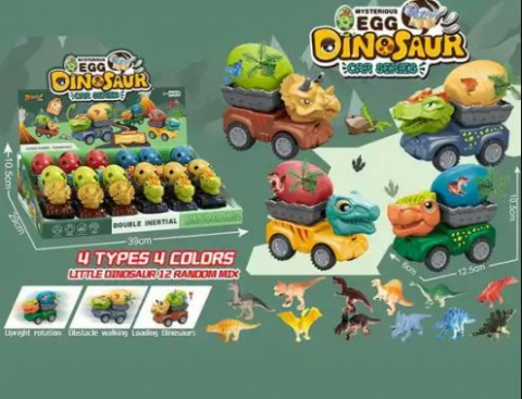 Jocuri si jucarii interactive - Jeep Dinozaur cu Ou și Accesorii