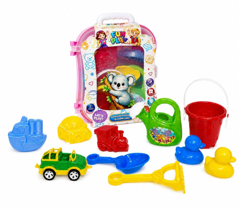 SET MICUL CALATOR RUCSAC PENTRU NISIP ROZ [1]