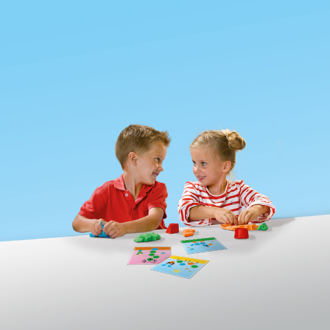 Set modelaj- Plastilina fara gluten cu instrumente incluse, 3 culori  x 90 gr,1-4 ani [4]